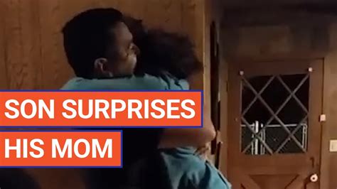 motherandsonporn|Watch this mom’s surprise reunion with her son after 2 years apart.